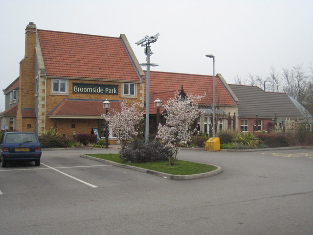Broomside Park restaurant and public house beside the Premier Inn on Belmont Industrial Estate in 2009