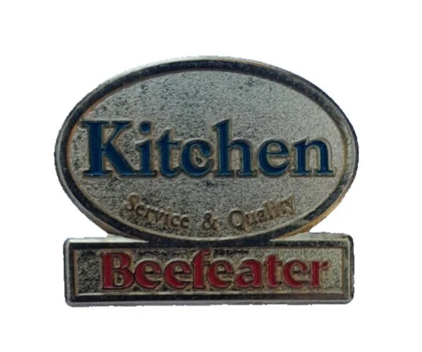 'Kitchen, Service & Quality' Beefeater staff badge