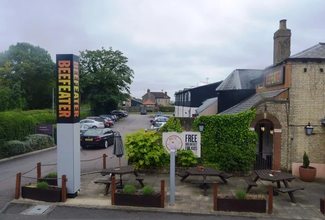 Beefeater Sign