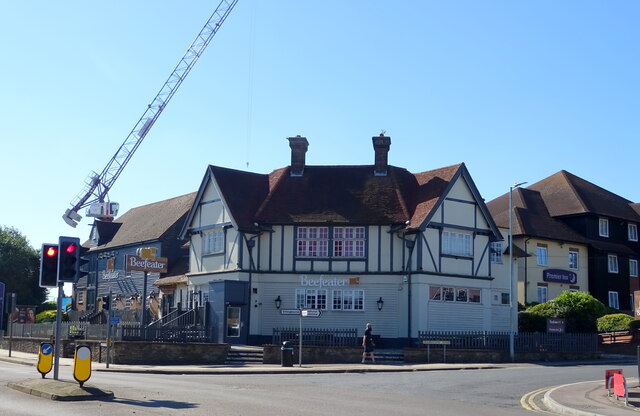 Manor Farm, the former Beefeater in Rainham, photographed in 2022