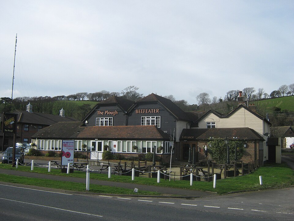 The Plough Beefeater at Hougham near Dover in 2011